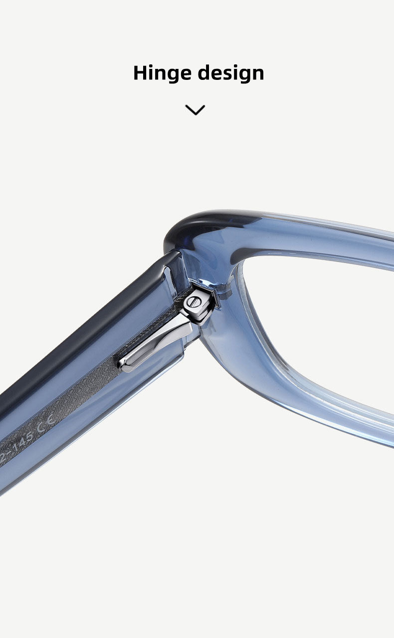 Kocolior Unisex Full Rim Square Acetate Photochromic Reading Glasses 412241 — view 1 | Kocolior at FuzWeb