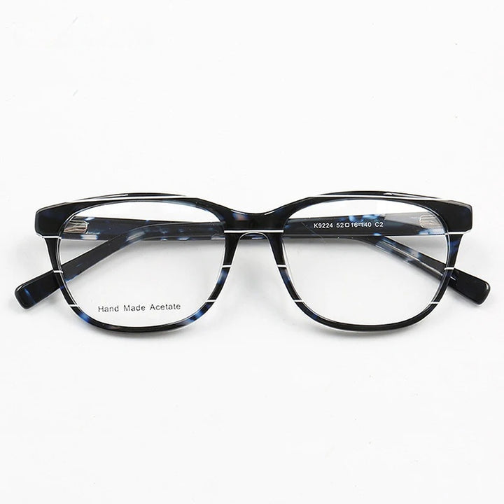 Chashma Ochki Unisex Full Rim Square Cat Eye Acetate Eyeglasses 9224 — view 7 | Chashma Ochki at FuzWeb