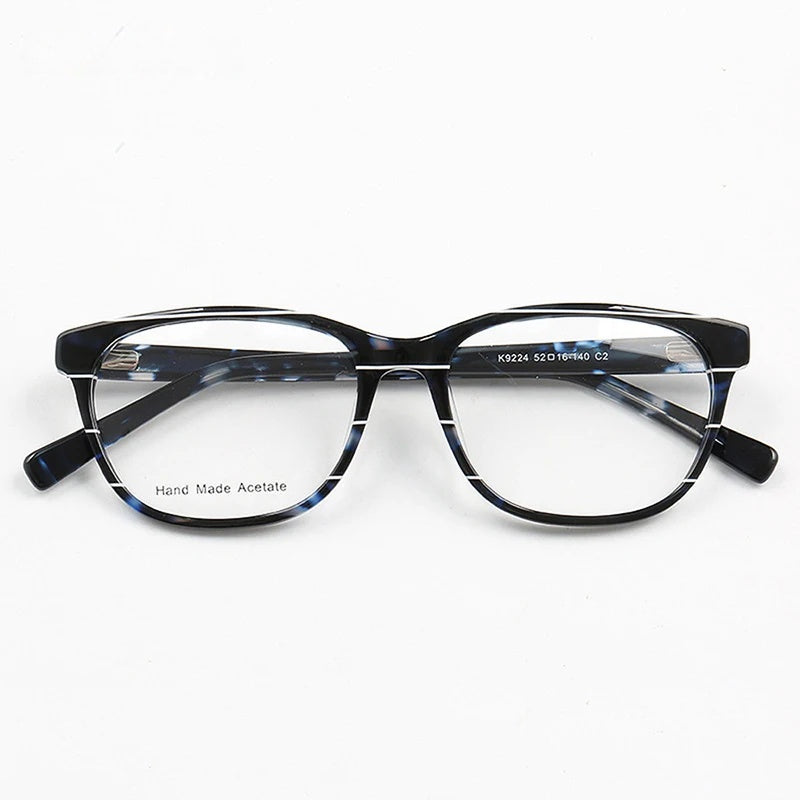 Chashma Ochki Unisex Full Rim Square Cat Eye Acetate Eyeglasses 9224 — view 7 | Chashma Ochki at FuzWeb
