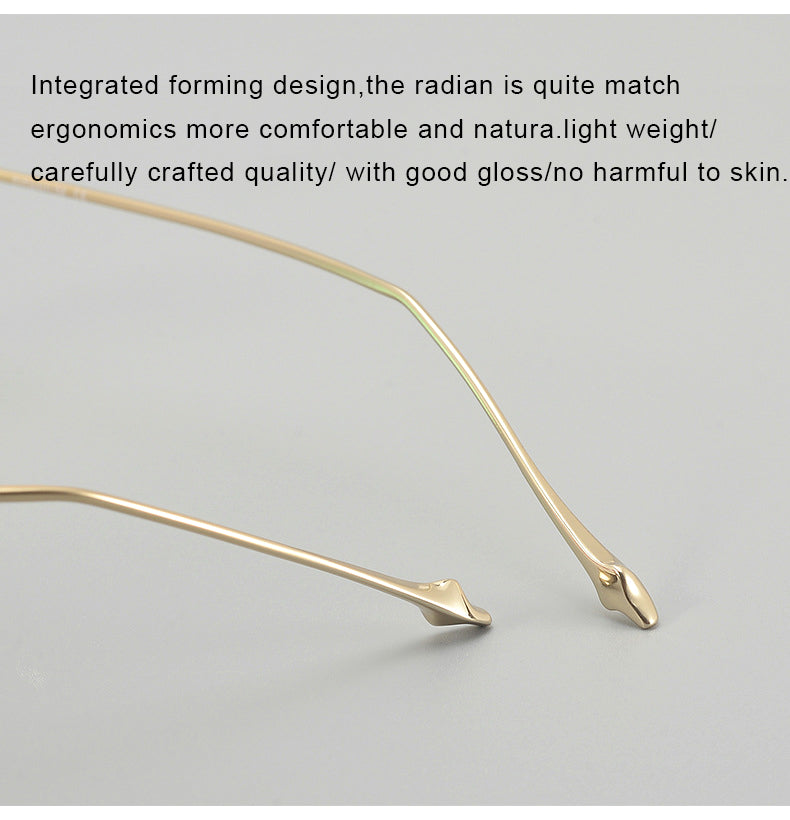 Krasivyy Unisex Full Rim Square Titanium Eyeglasses 14618 — view 9 | Krasivyy at FuzWeb