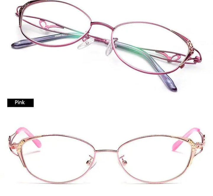 Bclear Womens Reading Eyelasses Anti-Blue Ray Lenses From +0.25 To +4.00 — view 6 | Bclear at FuzWeb