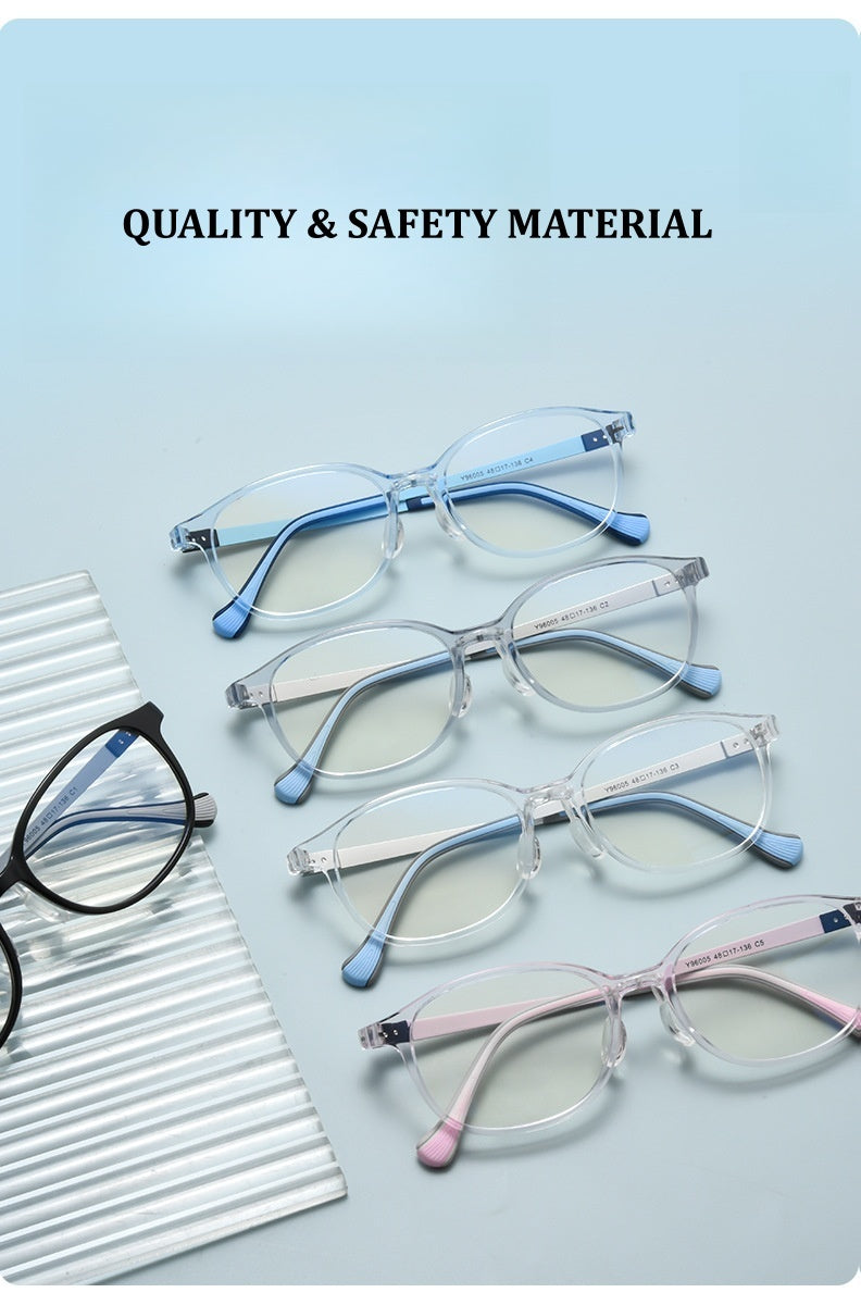 Chashma Ochki Unisex Youths Full Rim Square Tr 90 Titanium Eyeglasses 896005 — view 2 | Chashma Ochki at FuzWeb