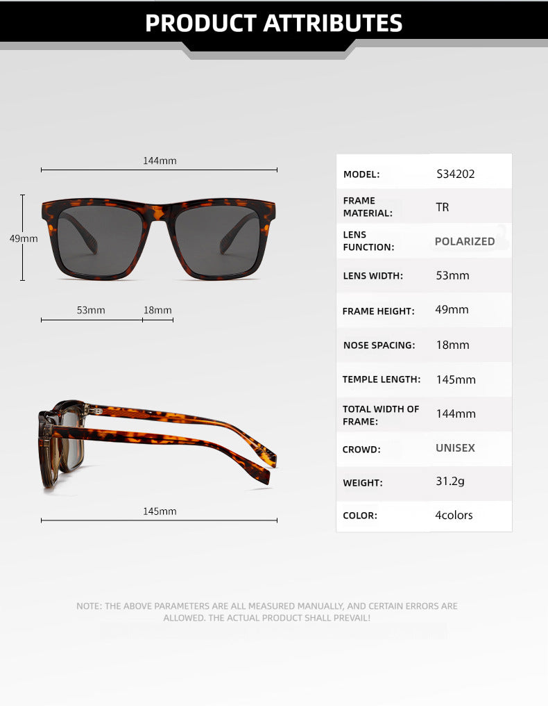 Kansept Unisex Full Rim Square Tr 90 Alloy Reading Glasses Clip On Sunglasses 34202 — view 3 | Kansept at FuzWeb
