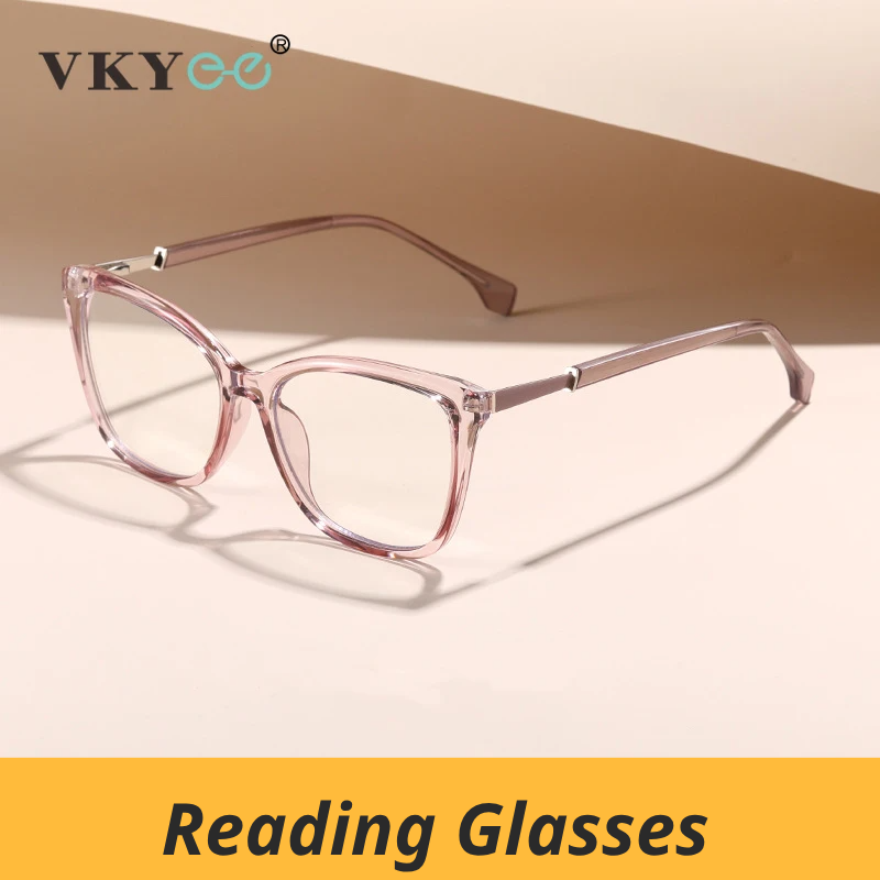 Vicky Women's Full Rim Cat Eye Tr 90 Alloy Reading Glasses 627007