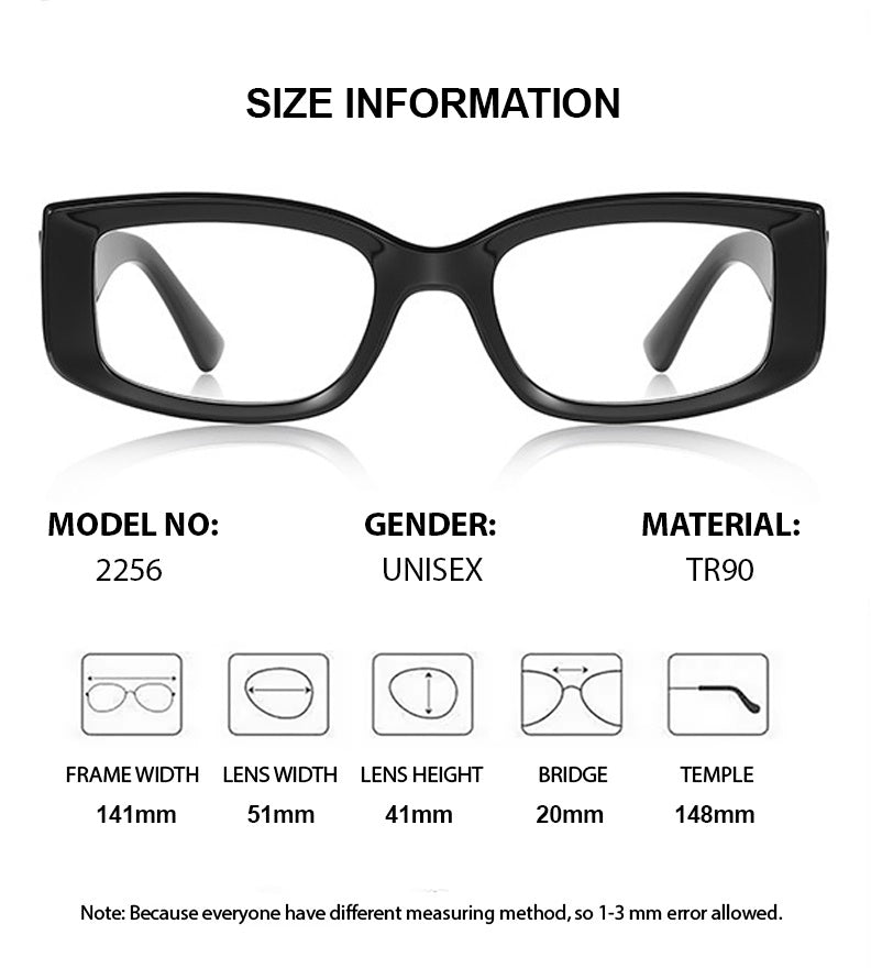 Chashma Ochki Womens Full Rim Square Oval Tr 90 Alloy Eyeglasses 882256 — view 1 | Chashma Ochki at FuzWeb