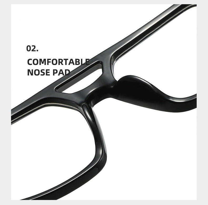 Kocolior 225900 Unisex Full Rim Square Double Bridge Tr 90 Frames — view 1 | Kocolior at FuzWeb