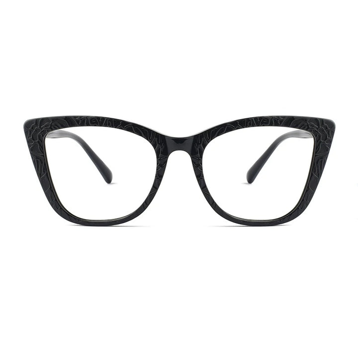 Hotochki Womens Full Rim Cat Eye TR-90 Resin Acetate Frame Eyeglasses Z508 — view 5 | Hotochki at FuzWeb