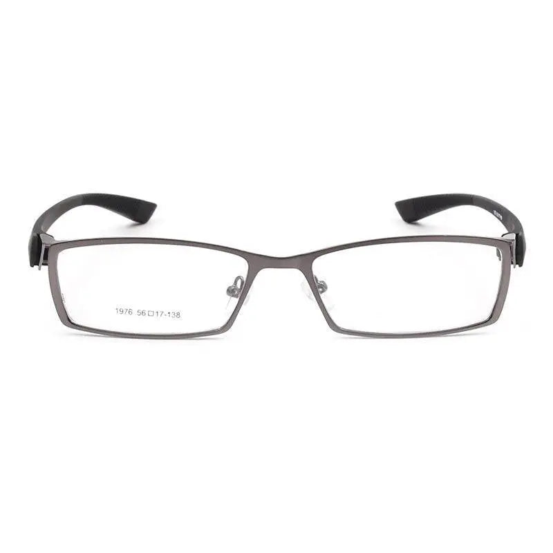 Bclear Mens Full Rim Alloy Frame Eyeglasses TR-90 Temples S1976 — view 2 | Bclear at FuzWeb
