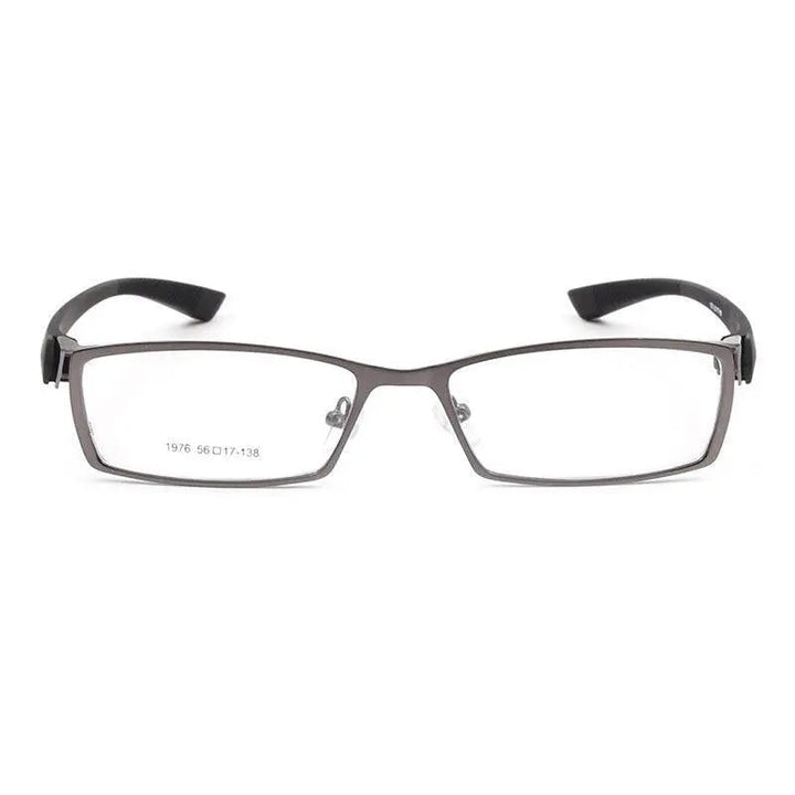 Bclear Mens Full Rim Alloy Frame Eyeglasses TR-90 Temples S1976 — view 2 | Bclear at FuzWeb