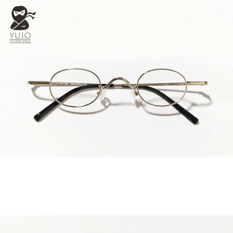 Yujo Women's Full Rim Oval Round Alloy Reading Glasses 14126