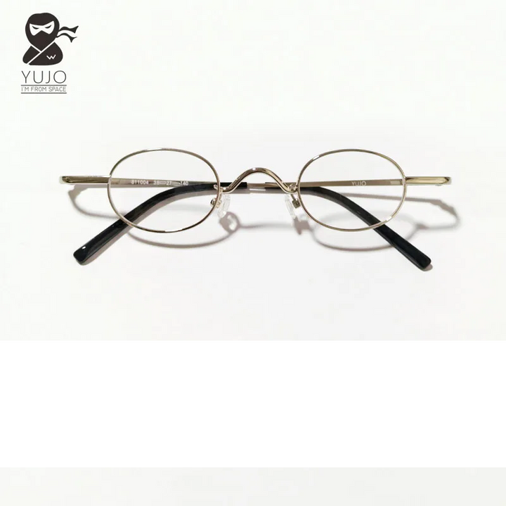 Yujo Women's Full Rim Oval Round Alloy Reading Glasses 14126