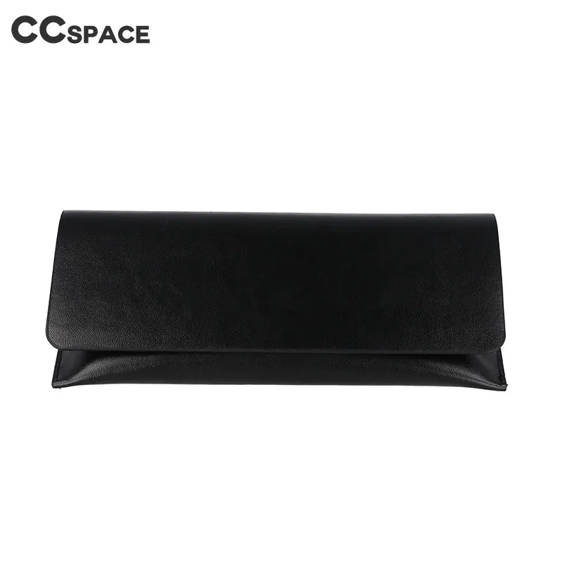 CCSpace Unisex Large PU Leather Eyeglasses Case 51105 — view 8 | CCspace Case at FuzWeb