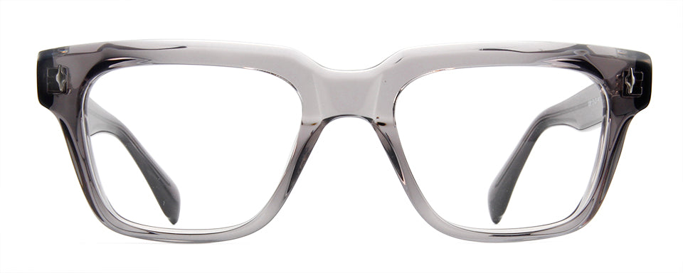 Esnbie Unisex Full Rim Square Brow Line Acetate Eyeglasses 613611.