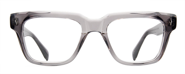 Esnbie Unisex Full Rim Square Brow Line Acetate Eyeglasses 613611.