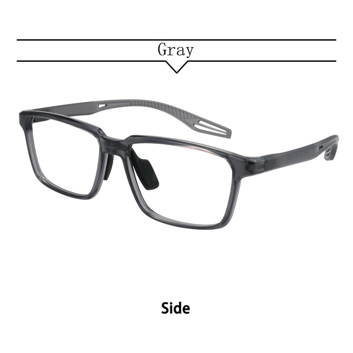 Kocolior Unisex Full Rim Square Tr 90 Photochromic Reading Glasses 725507.
