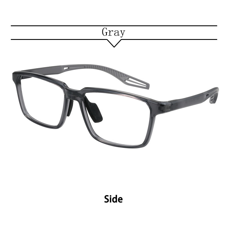 Kocolior Unisex Full Rim Square Tr 90 Photochromic Reading Glasses 725507.