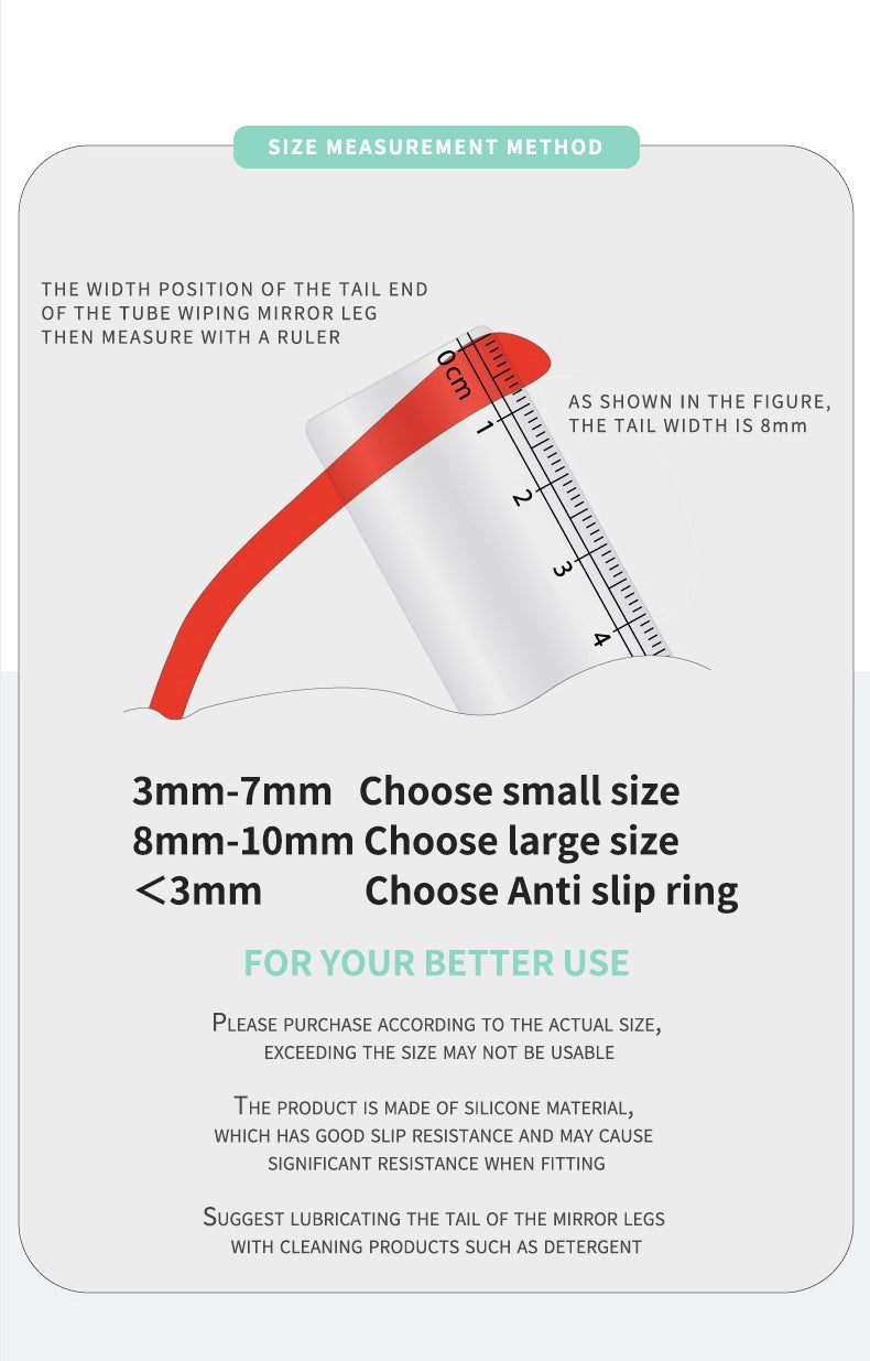 Secg Unisex Anti Slip Silicone Temple Ear Accessories 1036 — view 4 | Secg at FuzWeb