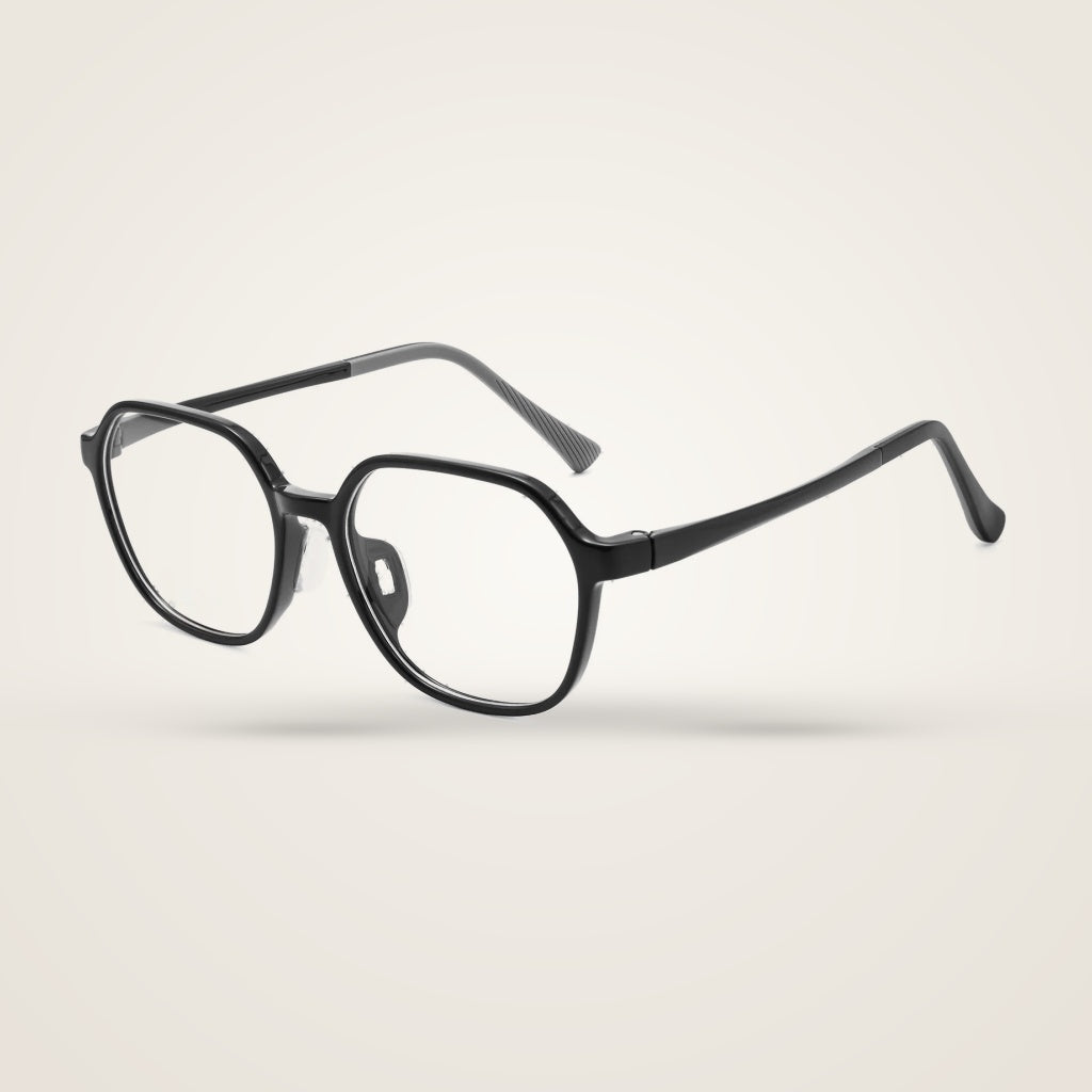 Bclear Unisex Full Rim Square TR90 Eyeglasses 6013LS — view 6 | Bclear at FuzWeb