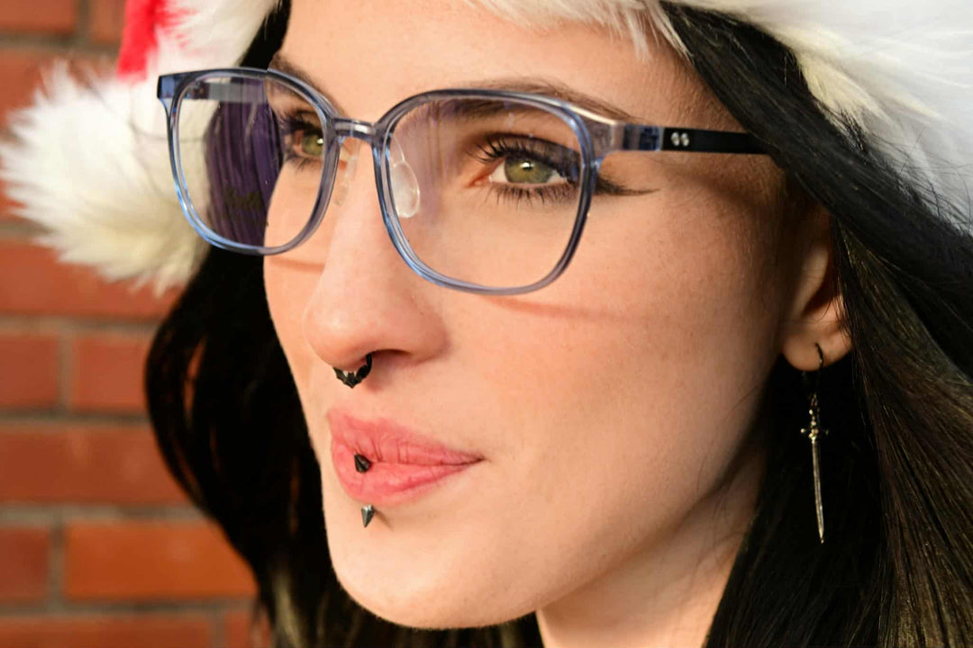 Summer Flower Unisex Youth's Full Rim Square Tr 90 Titanium Eyeglasses 696010