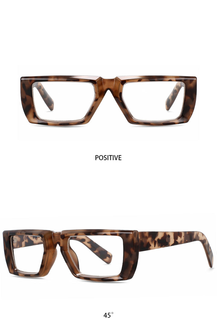 CCspace Womens Full Rim Square Tr 90 Eyeglasses 56435 — view 8 | CCspace at FuzWeb