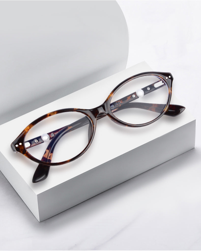 Kansept Womens Full Rim Oval Tr 90 Alloy Reading Glasses 77221 — view 1 | Kansept at FuzWeb