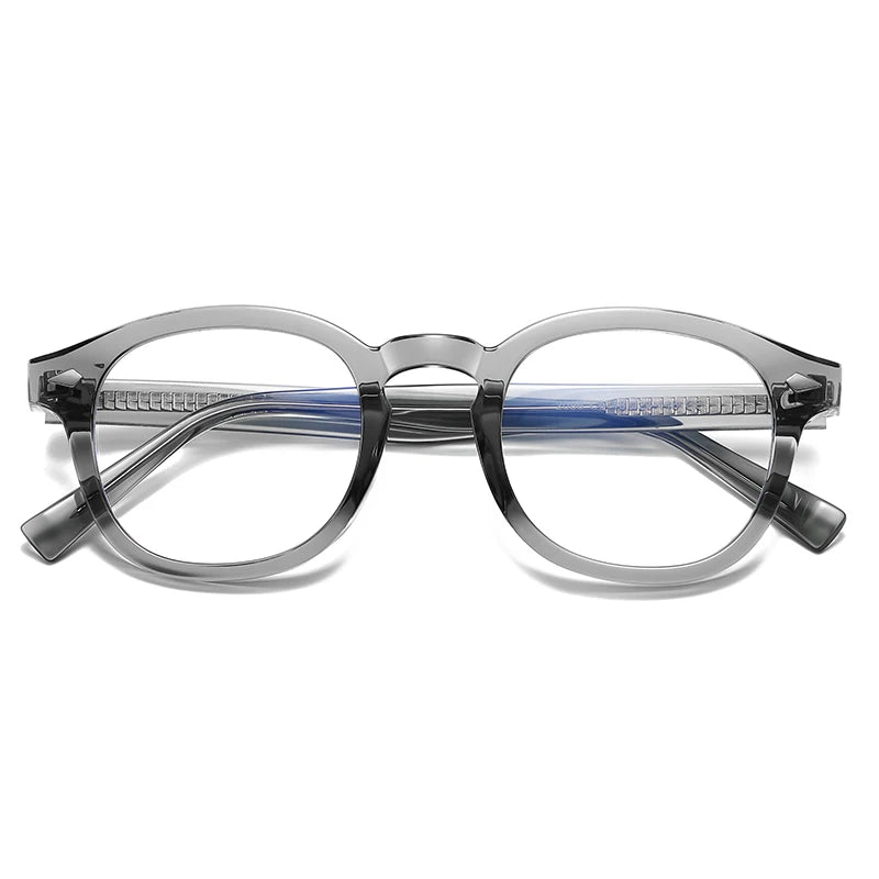 Vicky Unisex Full Rim Square Tr 90 Titanium Eyeglasses 2096 — view 12 | Vicky at FuzWeb