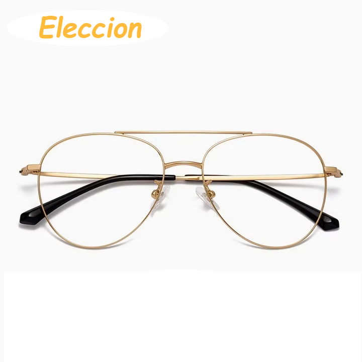 Eleccion Unisex Full Rim Oval Titanium Eyeglasses 495121 Full Rim Eleccion