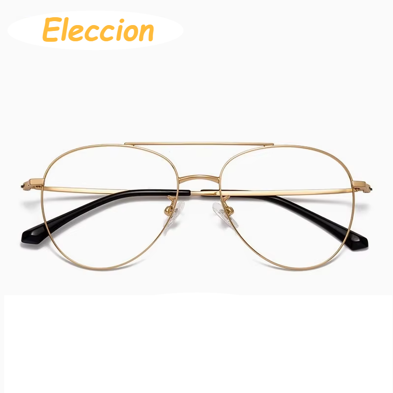 Eleccion Unisex Full Rim Oval Titanium Eyeglasses 495121 Full Rim Eleccion