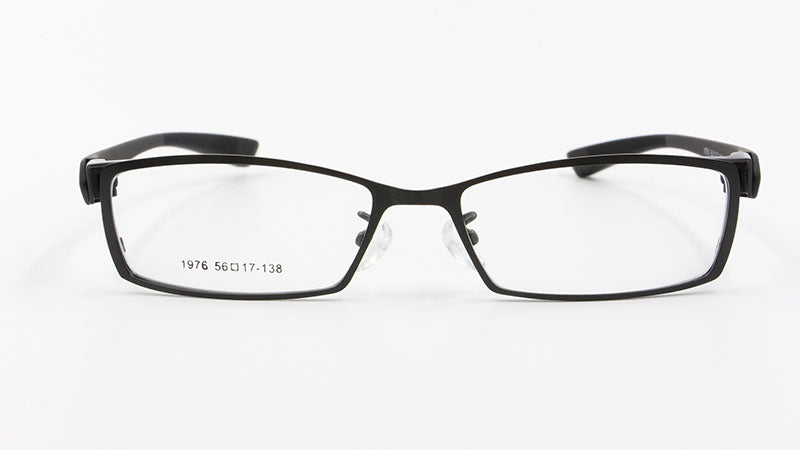 Bclear Mens Full Rim Alloy Frame Eyeglasses TR-90 Temples S1976 — view 3 | Bclear at FuzWeb
