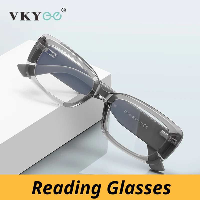 Vicky Women's Full Rim Rectangle Tr 90 Titanium Reading Glasses 512251