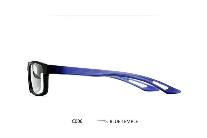Oveliness Unisex Full Rim Square Tr 90 Titanium Sport Eyeglasses Olad55p — view 10 | Oveliness at FuzWeb