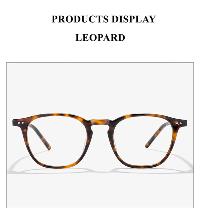 Chashma Ottica Unisex Full Rim Round Square Acetate Eyeglasses 409603 — view 2 | Chashma Ottica at FuzWeb