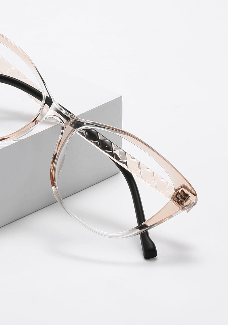 Chashma Womens Full Rim Square Cat Eye Tr 90 Titanium Eyeglasses 52019 — view 2 | Chashma at FuzWeb