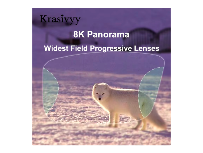 Krasivyy Office Wide 8K Panorama Progressive Clear Lenses Lenses Krasivyy Lenses   