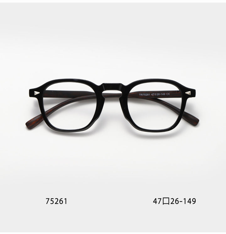 Kocolior Unisex Full Rim Square Tr 90 Alloy Photochromic Reading Glasses 75261 — view 2 | Kocolior at FuzWeb