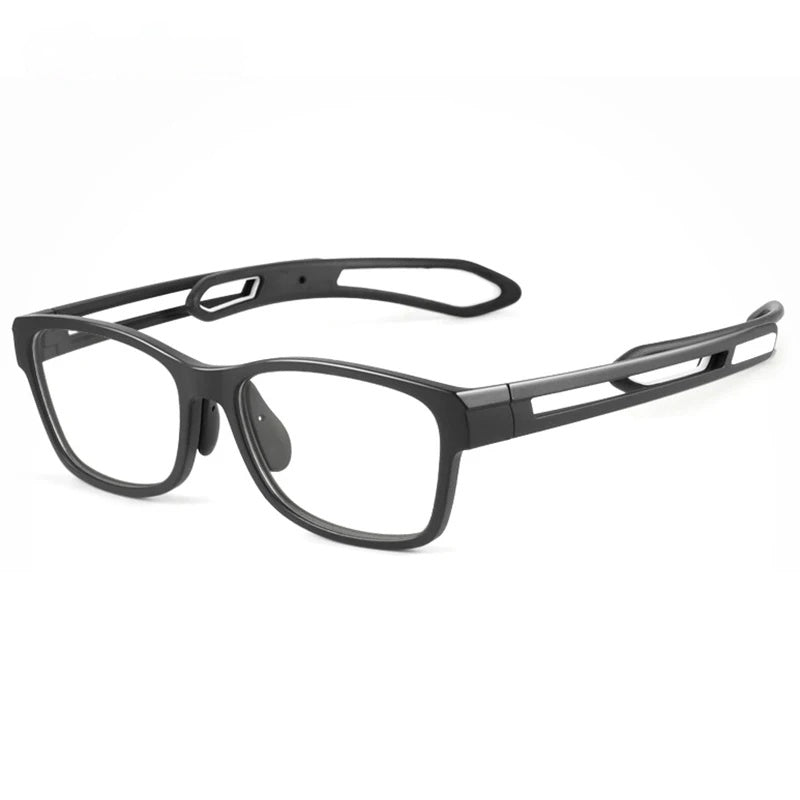 Chashma Ochki Unisex Full Rim Square Tr 90 Titanium Sport Eyeglasses 1927.