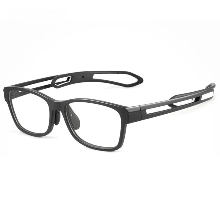 Chashma Ochki Unisex Full Rim Square Tr 90 Titanium Sport Eyeglasses 1927.