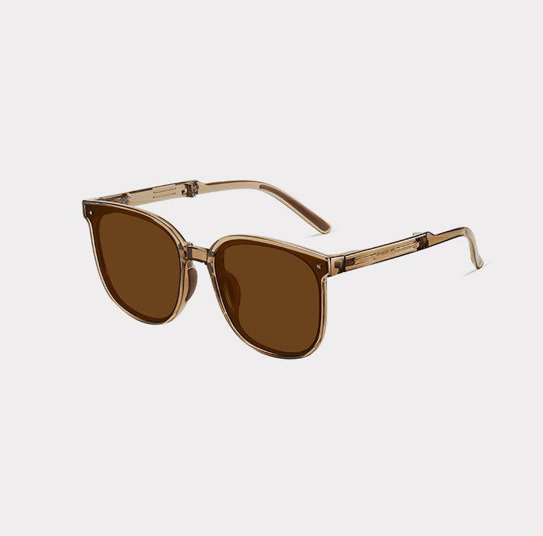 Zirosat Unisex Full Rim Square Alloy Foldable Sunglasses WT7901.