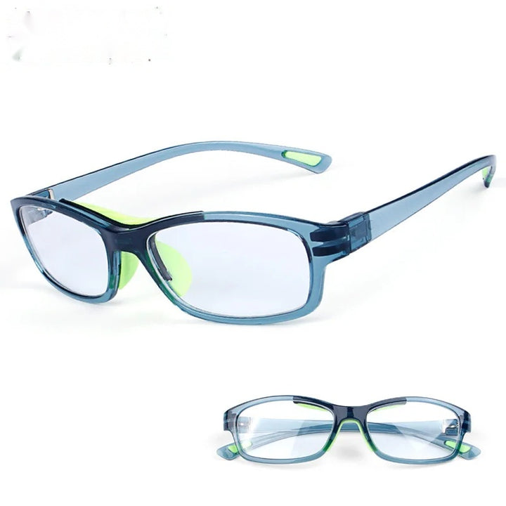 Chashma Ottica Unisex Full Rim Square Tr 90 Titanim Sport Goggle Eyeglasses 010 — view 16 | Chashma Ottica at FuzWeb