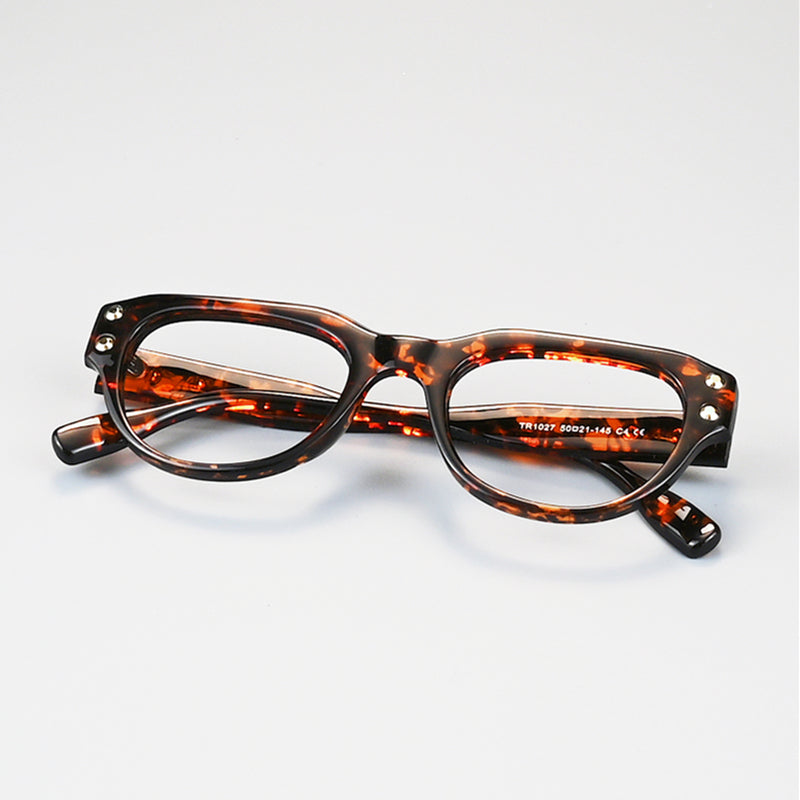 Kocolior Unisex Full Rim Oval Tr 90 Photochromic Reading Glasses 671027 — view 1 | Kocolior at FuzWeb