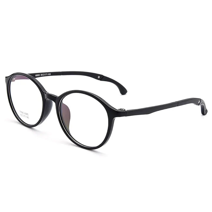 Gmei Unisex Eyeglasses Ultra-Light Tr90 Plastic Round M6065 — view 9 | Gmei Optical at FuzWeb