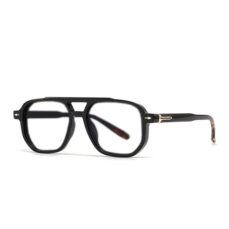 Kocolior Unisex Full Rim Square Double Bridge Tr 90 Photochromic Reading Glasses 60904 — view 3 | Kocolior at FuzWeb