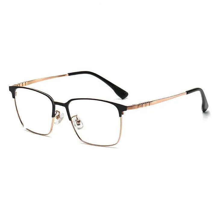 Chashma Ottica Unisex Full Rim Square Titanium Eyeglasses 98601 — view 6 | Chashma Ottica at FuzWeb