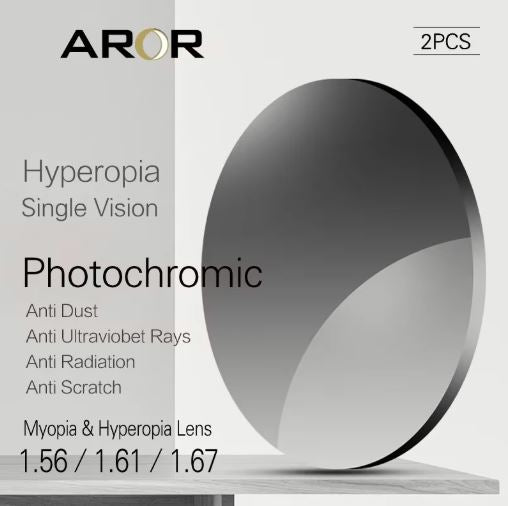 Aror Single Vision Aspheric Photochromic Lenses Lenses Aror Lenses