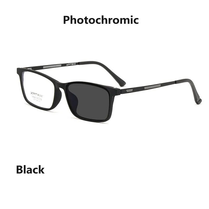 Kocolior Unisex Full Rim Square Titanium Alloy Hyperopic Reading Glasses 9824.