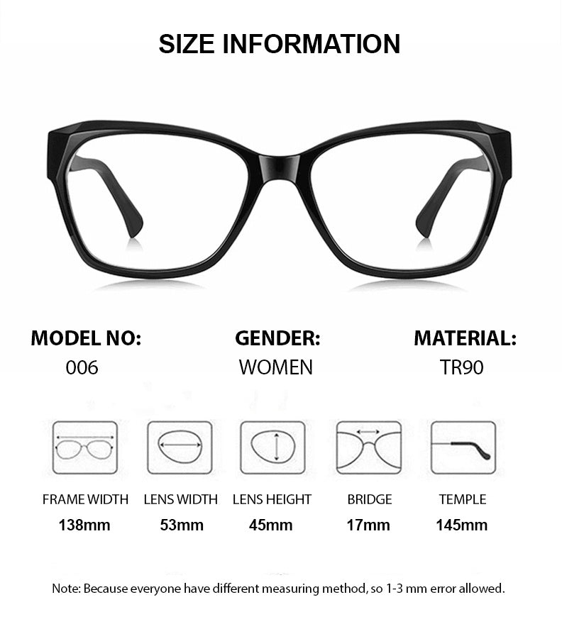 Chashma Ottica Womens Full Rim Cat Eye Tr 90 Titanium Eyeglasses 474006 — view 1 | Chashma Ottica at FuzWeb