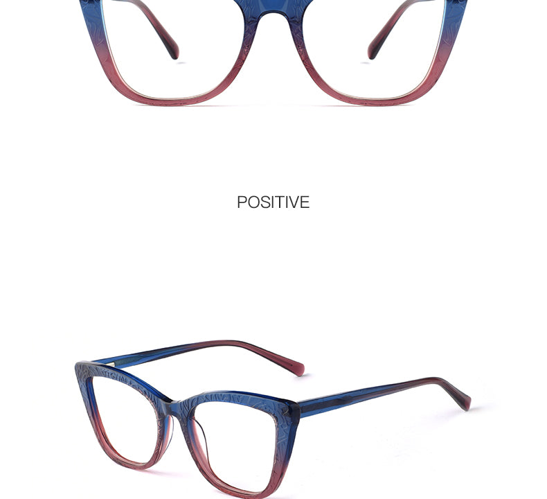 Hotochki Womens Full Rim Cat Eye TR-90 Resin Acetate Frame Eyeglasses Z508 — view 15 | Hotochki at FuzWeb