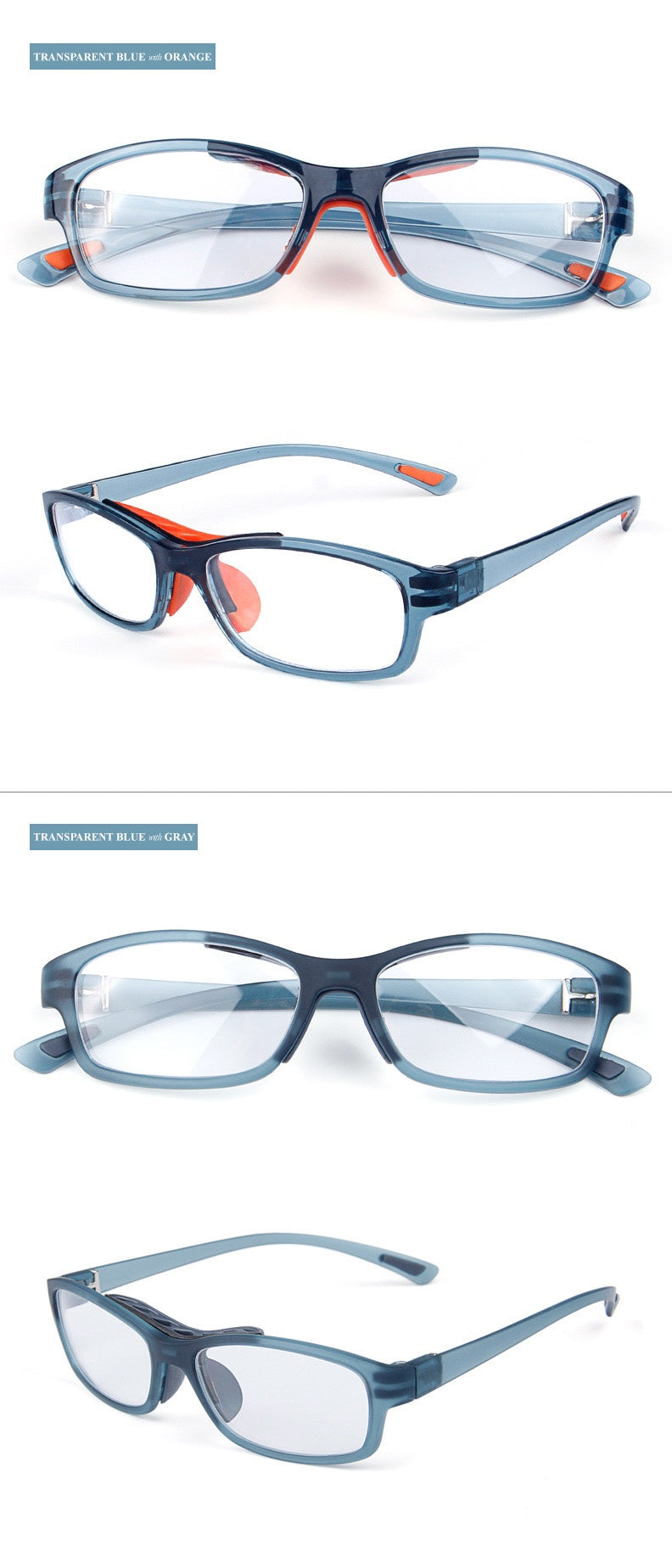 Chashma Ottica Unisex Full Rim Square Tr 90 Titanim Sport Goggle Eyeglasses 010.