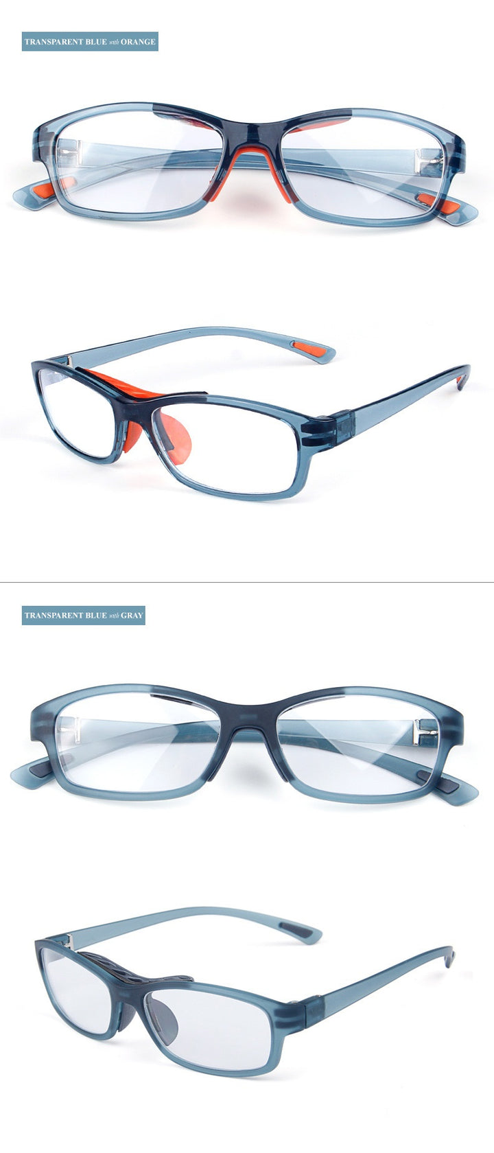 Chashma Ottica Unisex Full Rim Square Tr 90 Titanim Sport Goggle Eyeglasses 010.