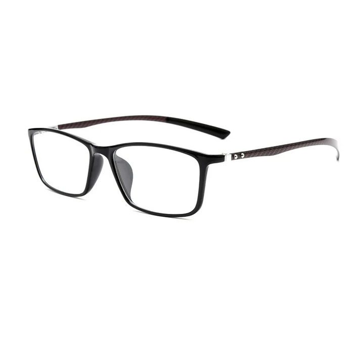 Gmei Optical H0017 unisex square TR-90 titanium prescription eyeglasses — view 4